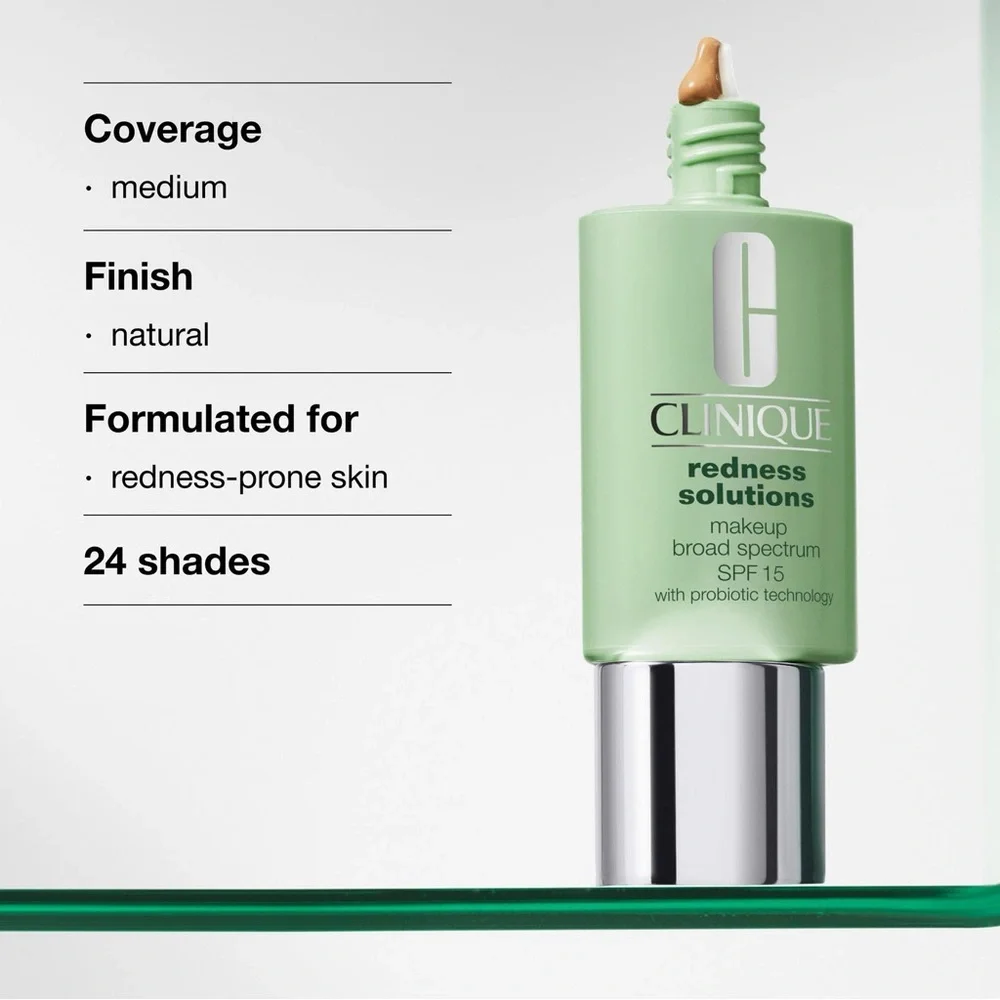 ✨Clinique Redness Solutions Makeup “CN 20 Calming Fair” NIB